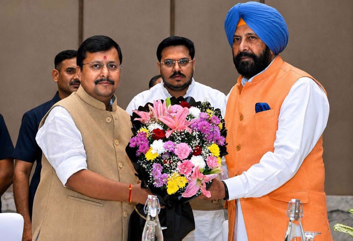 Kewal Singh Dhillon welcomed BJP National President Nitin Nabin. Kewal Singh Dhillon welcomed BJP National President Nitin Nabin.